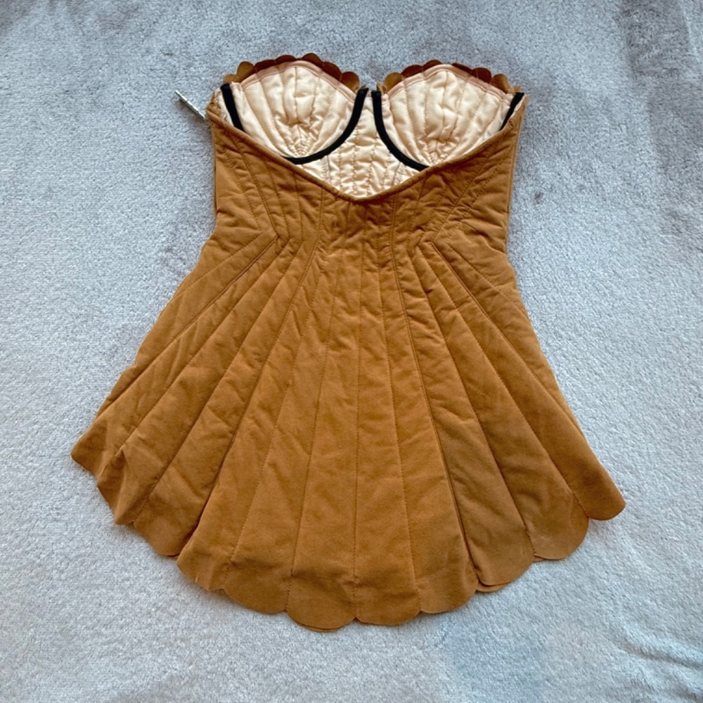 GCDS Seashell Strapless Dress - Picture 5 of 7